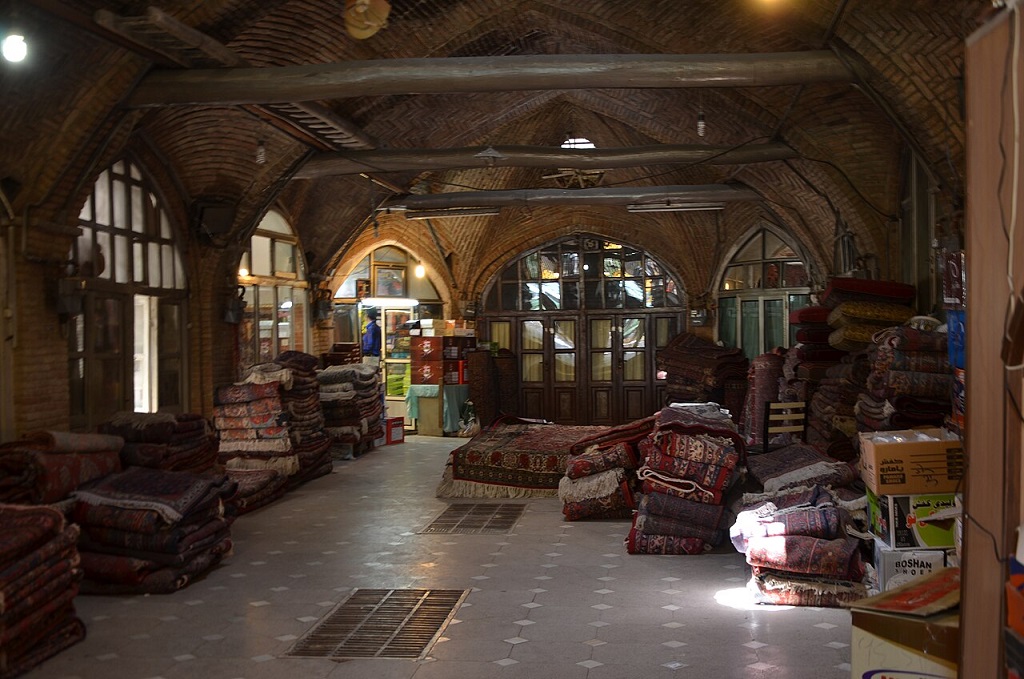 نمایی از بازار همدان
