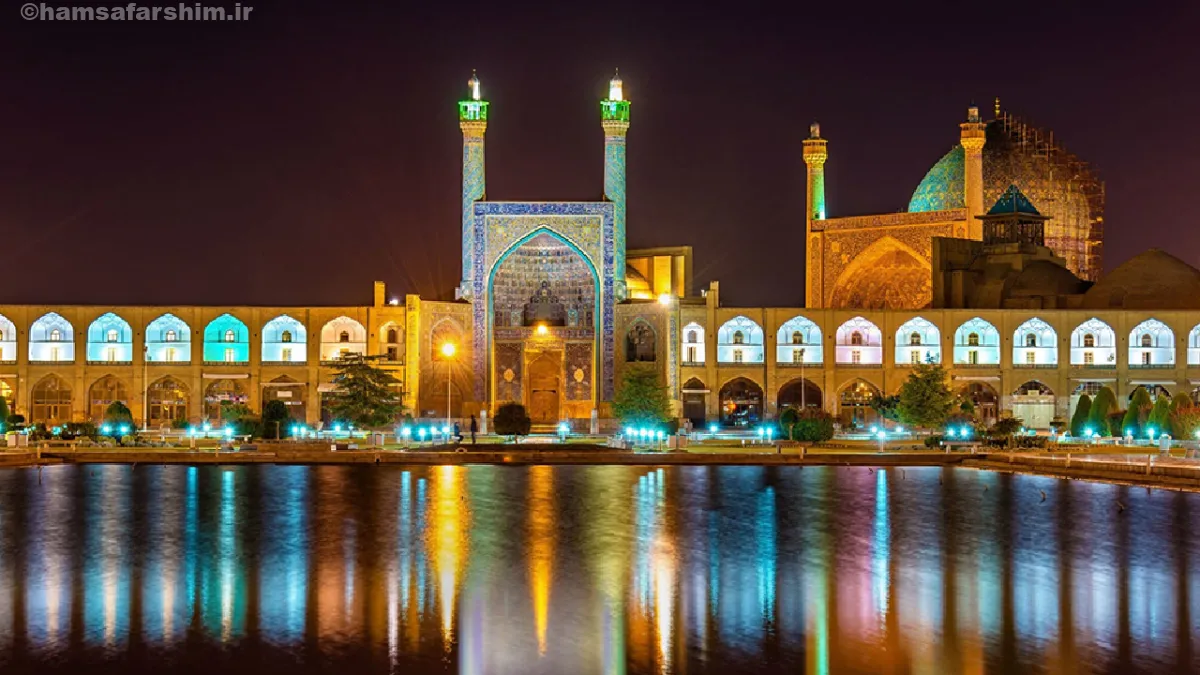 تصویری از میدان نقش جهان اصفهان